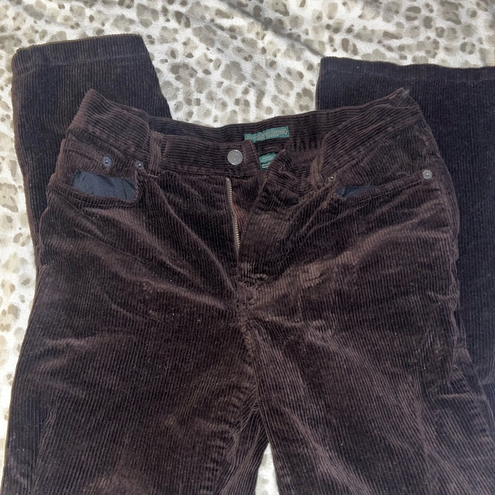 Vintage Ralph Lauren Brown Corduroy Pants